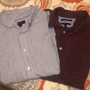 2 Banana Republic Dress Shirts